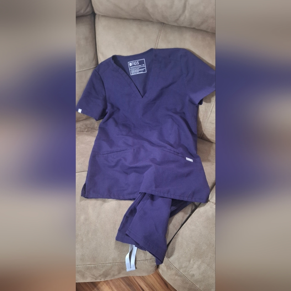 Figs Purple Scrubs